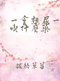 一会想尿一会尿吃什么药