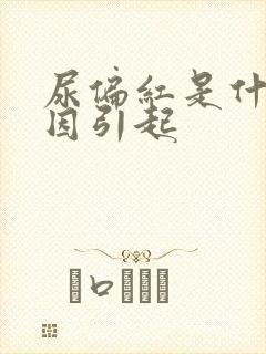 尿偏红是什么原因引起