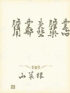 胆囊炎胆囊结石用哪些药治疗