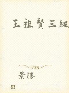 王祖贤三级