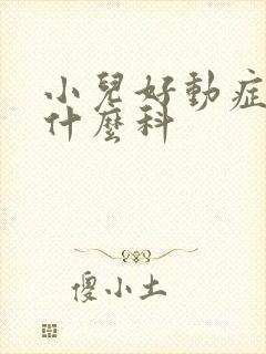 小儿好动症该看什么科