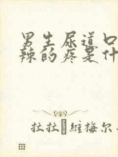 男生尿道口火辣辣的疼是什么原因