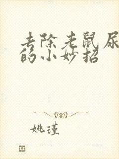 去除老鼠尿骚味的小妙招