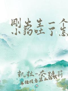 刚出生一个月的小狗吐了怎么办