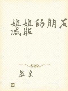 姐姐的朋友无删减版