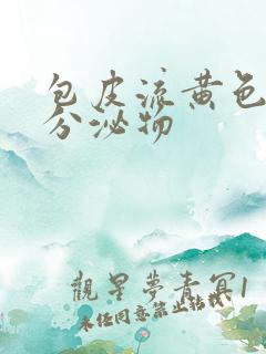 包皮流黄色液体分泌物