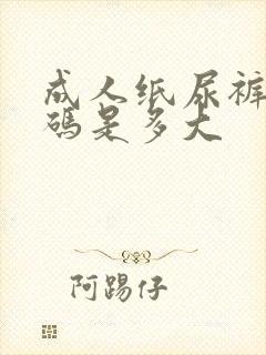 成人纸尿裤最大码是多大