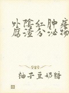 外阴红肿瘙痒豆腐渣分泌物