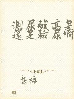 测尿酸高是抽血还是验尿啊