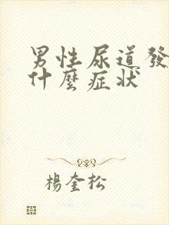 男性尿道发炎是什么症状