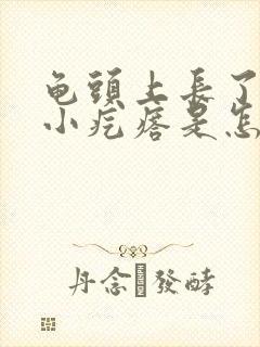 龟头上长了一个小疙瘩是怎么回事