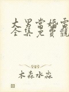 大男当婚电视剧全集免费观看