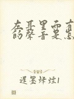 左耳里面有跳动的声音是怎么回事