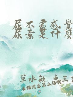 尿不尽感觉总有尿意是什么原因?