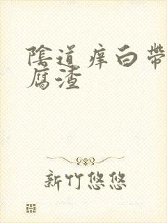 阴道痒白带呈豆腐渣