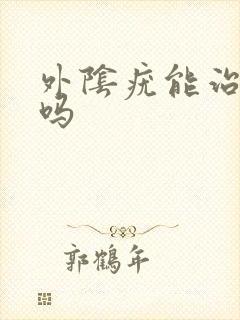 外阴疣能治得好吗