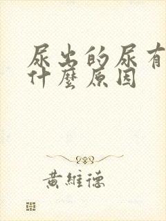 尿出的尿有沫是什么原因