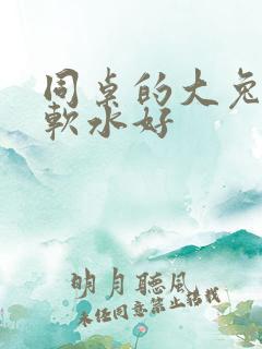 同桌的大兔子好软水好