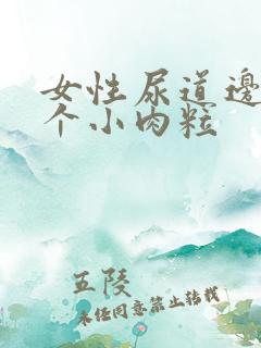 女性尿道边上有个小肉粒