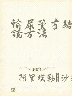 输尿管有结石软镜方法