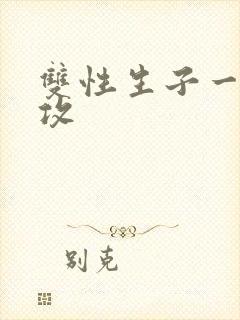 双性生子一受多攻