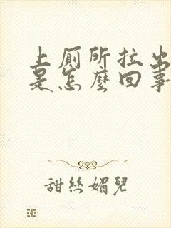 上厕所拉出血这是怎么回事