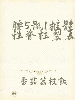 腰5骶1椎体隐性脊柱裂表现