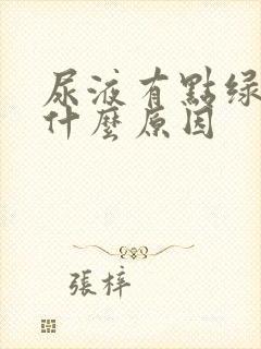 尿液有点绿黄是什么原因