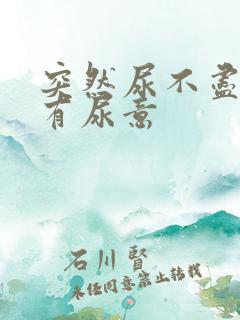 突然尿不尽一直有尿意