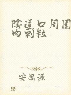 阴道口周围有小肉刺粒