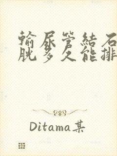 输尿管结石到膀胱多久能排出体外的