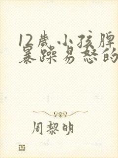 12岁小孩脾气暴躁易怒的原因