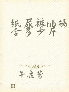 纸尿裤nb码适合多少斤