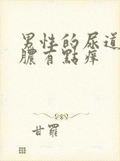 男性的尿道上流脓有点痒