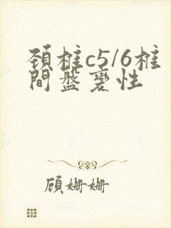 颈椎c5/6椎间盘变性