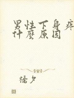 男性下身疼痛是什么原因