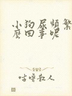 小狗尿频繁是怎么回事呢