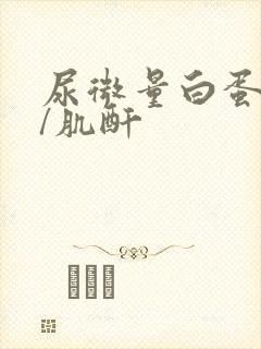 尿微量白蛋白高/肌酐