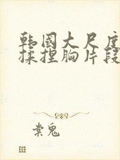 韩国大尺度床戏揉捏胸片段