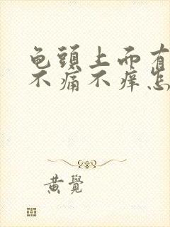 龟头上面有红斑不痛不痒怎么回事