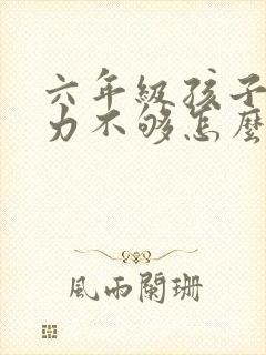 六年级孩子专注力不够怎么办