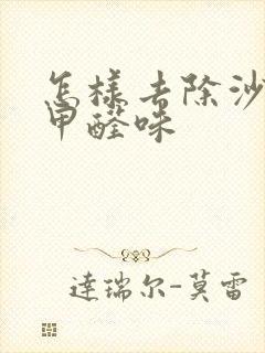 怎样去除沙发的甲醛味