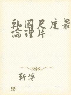 韩国尺度最大的伦理片