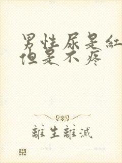 男性尿是红色的但是不疼