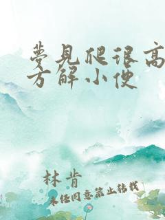 梦见爬很高的地方解小便