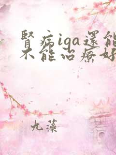 肾病iga还能不能治疗好呢