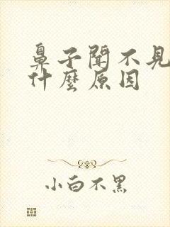 鼻子闻不见味是什么原因