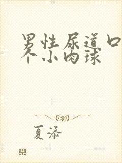 男性尿道口长了个小肉球