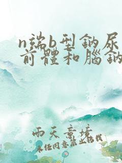 n端b型钠尿肽前体和脑钠肽的区别