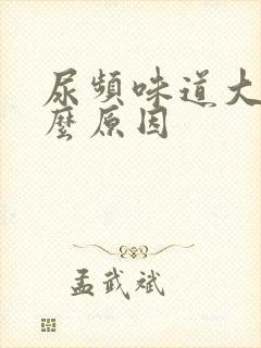 尿频味道大是什么原因